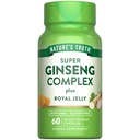 Nature's Truth Super Ginseng Complex ####60 Capsules ###与皇家Jelly ###Non-GMO & Gluten Free Supplement(英语:Non-GMO & Gluten Free Supplement)合著的自然真理超级金森综合体####60 Capsules##################################################################################################################################################################