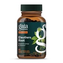 Gaia Herbs Eleuthero Root - 能源、Stamina和精神耐力支持 - Eleuthero Root (Siberian Ginseng) 适应原生草药补充剂 - 60 Vegan Liquid Phyto-Capsules (30日供应)