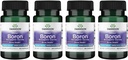 来自Albion的Swanson Boron -- -- Boroganic Glycine补充剂支持联合健康与骨质健康 -- -- 高吸收公式可能支持总体平衡 -- -- (60卡普尔,每包6毫克)(4包)