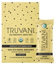 Truvani Plant Snack Bars 巧克力片香蕉面包 12 Pack 5g 蛋白质 USDA 有机和Vegan 唯一的酒吧 奶业、大豆和Gluten 免费包装