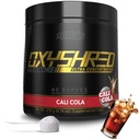 EHP实验室 OxyShred Hardcore Super Dosed Pre Workout Powder - 配有L Glutamine & Acetyl L Carnitine的预工作粉, Energy Boost饮料 - 275mg of Cafeine - Cali Cola, 40 services