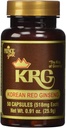 和平王子黄金 KRG 韩国红金森, 2 Pack - 50 Capsules Each – Natural Red Panax Ginseng – Korean Ginsen 根粉 – Chinese Herbal Supplement – 促进整体健康及