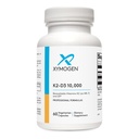 XYMOGEN K2-D3 10000 - 维生素D3 K2 对免疫,骨骼和心血管支持的补充* - 非GMO,无葡萄糖,蔬菜 - 60 Capsules