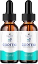 Cortexi Tinnitus Ear Drops - Cortexi 24, Cortexi液体 Drops, Cortexi Reviews, Cortexi Drops for Ear Relief (2 Pack - 120 ML) (中文(简体) ).