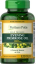 清教徒骄傲晚报 Primrose Oil 1000 Mg With Gla, 120 Counter