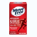 移动 Free Advance Glucosamine Chondroitin + Calcium Fructoborate 联合支助补编, 支持机动性强 灵活性和骨骼 - 200平板(100个服务) *