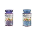 生命组织花园 产前结肠 多维他命 配有维生素D3, B6, B12 和有机 男性的Gummy Vitamins 多贝里, 120个