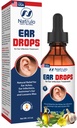 Natrulo Ear Drops for Ear Introduction – 成人、儿童、婴儿、狗和宠物的有机Ear Drops – 耳朵、耳痒、感染、游泳者耳朵、和Loosen Wax – 儿童安全,美国制造