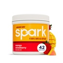 AdvoCare Spark - 能量饮料混合剂 - 维生素和氨基酸补充剂 - 支持能量和焦点 - 便携式免疫支持 - 无糖 - 芒果草莓 (10.5 oz)