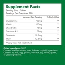 Glucosamine Premium Glucosamine + Chondriotin + MSM + 塑料 + Crucumin (750mg) + 骨骼和联合健康(1瓶-180卡普尔-6mo供应) + 联合支持的维生素 + + 非GMO和Gluten Free