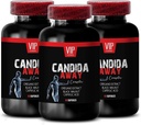 黑色核桃提取物 沟槽植物复杂标准工艺 - CANDIDA AWAY COMPLEX - aloe vera 叶提取物,毛细酸,免疫增强剂,oregano油囊 有机超强 - 3瓶 180 Caps