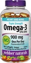 (原始内容存档于2017-03-03). Webber Naturals Triple-Strength Omega-3, 200 Softgels.