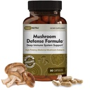 Daily Nutra 蘑菇防御公式 -- -- 免疫支持补编 -- -- 有机蘑菇、热水抽取 -- -- Reishi、Chaga、Maitake、Shiitake和土耳其尾巴(90卡普勒斯)