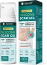 伸展标记的硅酮 Scar Gel:100% Silicone Scar Cream - 删除新旧皮肤 Scars 50g