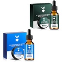 Sandalwood Beard Growth Oil,其中男性生物素浓度为2X,而Cedarwood Beard Growing Oil,其中男性生物素浓度为2X,天然成份和毛细生长