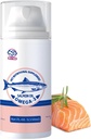 小狗和猫的野生沙门鱼油 -3X Omega 3 皮肤和煤炭支持 - 宠物的乳化食品集中补充剂 - 自然环保局 + DHA 脂肪酸用于联合功能,免疫和心脏健康