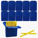 (80 Pcs) Starkey 听清助听器防蜡过滤器, Starkey Wax Guards 用于听觉辅助器的过滤器辅助器,听觉辅助器件清洁套件,耳朵替换部件清洁工具(10包).