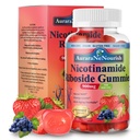 NAD Sugar-Free Gummys, NAD Nicotinamide Riboside Resveratrol 900mg w. Quercetin, Collagen Biotin & Vitamin, 高概率 NAD Resveratrol 抗衰老,能源,焦点补充