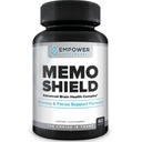 MemoShield Brain Health Supplement – 与狮子马恩,巴科帕·蒙涅里和金戈·比洛巴的高级记忆支持 – 认知功能和脑健康公式 – 60 Capsules