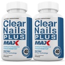 合理实验室(2包) Clear Nails plus Max Pills 40亿 CPU Probiotic 支持强健健康发皮钉 120 Capsules