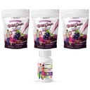 BariatricPal 90天Bariatric Vitamin Bundle(多维他命一日一号)! 装有45mg铁和钙的盖子 Citrate Soft Chews 500mg 配有Probiotics - 野葡萄)