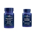 生命延伸 Macuguguard Ocular 支持 Saffron & Astaxanthin 60 Counter 和 Ultra 前列腺公式 Saw Palmetto 60 软胶