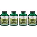 Swanson Full Spectrum Turmeric (Curcumin) - 联合健康,文摘,心脏健康与肝脏支持补充 - Curcuma Longa公式促进记忆支持 - (240 Capsules) 4 Pack.