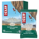 CLIF BAR - 能源蛋白棒 - Oatmeal Raisin Walnut - 用有机 Oats制造 - 能源棒 - 非GMO - (10包)