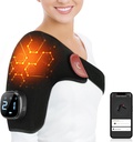 Confytemp Cordless Handing Pad for Rotator Cuff Pain Relief, Electric Headers Shanders Brace 包装 App Control Wireless, Gifts for Mom Dad, 9 Heat 10-30 Timers (无按摩S/M) 电暖肩包 App Control Wireless, 9 Heat 10-30 Timers(无按摩S/M)