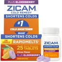 Zicam 冷补救锌快速熔炉、老莓冷冻炉、Homopathic、冷短药、短冷期、25个计数器