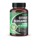 配有Niacin Black Chokeberry橄榄叶黑辣椒的Citrus Bergamot 有机Bergamot Premium – 心脏和循环功能支持 150天支持 (150 count (Pack 1))