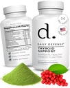 甲状腺素补充剂 - 镁,碘, Ashwagandha,维生素B12, & Zinc for Throid Support for Men and Women - Vegan Editary Supplies for Men and Men, 60 Capsules (英语).