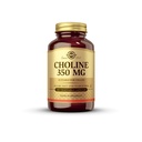 Solgar Choline 350 mg - 100 蔬菜罐头,包装2 - 非GMO、Vegan、Kosher - 200 总服务量