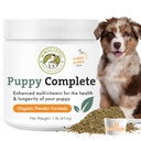宠物有机物全全 - 狗多维他命粉 - 1 Lb - 家用食品的每日狗维生素和补充品 - Immune系统,皮肤,大衣和整体健康 - 小型和大型育种幼虫