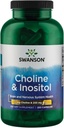 Swanson Choline & Inositol Nerve 支持精神功能 250/250 毫克 250 卡普尔
