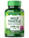 自然的真理 牛奶 牛排 补充 | 200 Capsules | Non-GMO 和 Gluten 自由种子 提取 | Silymarin Marianum