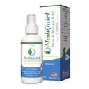 MediQuick Antistic Sprise Misst 4 Fl Oz – 皮肤和伤口修复急救 Spray for Burns & Cuts 12 hours Action – 帮助疗伤者Rash Eczema Itch Bites & More → 安全伤口清洗与无刺