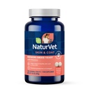 NaturVet Brewers Dried Yeast Formulars 配有大蒜火焰加维生素配给狗和猫,可嚼片,美国制造,配有全球源头成份1000计数