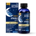 Mommy's Bliss Kids Sleep Liquid with Melatonin and calming Herbs & Melatonin for Children 3 Years & Up & Grape Flavor QQ无糖 4 Fl Oz (60 services) (英语).