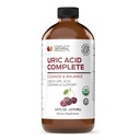 完整的天然产品Uric Acid Complete - 16oz液体补充剂,用于支持Uric Acid Cleanse,肾脏健康与苹果苹果苹果醋,Tart Cherry, & Beet Root的流通.