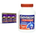 GoodSense Omeprazole 平板电脑 20 mg 14 Count(3 Pack)和Gaviscon Extra strong Cherry Chewable 平板电脑 心烧救济 100 Count