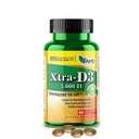 美国医学和科学Xtra D3 维生素D 5000 IU (125 mcg) 胆固醇补充剂(60 Easy to Swallow Softgels) 最佳骨骼,心脏健康,免疫系统支持,肺功能