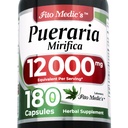 FITO MEDIC's Lab + pueraria mirifica + 180 卡普尔 12000 mg → pueraria mirifica Capsules + 补充 女性 + 集中 → 超高吸收
