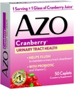 AZO 所有自然集中的Cranberry牌匾,50个计数(3包)