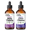 野生和有机牛奶  This tle 4 fl oz & Liver 清洁  Tin 4 fl oz