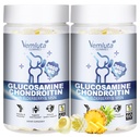 2 Packs Glucosamine Chondroitin Gummys - 3000MG 超强联合支持补充剂,配有MSM, 灵活性,抗氧化剂免疫支持 成人, 男女-120 Cts