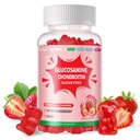 DANEW Pro Glucosamine Chondroitin Gummys,配有MSM和长老莓外加力——联合支持,成人、男子和妇女抗氧化剂免疫辅助剂。 90