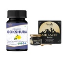 OrGANIC SPREE Gokshura和喜马拉雅Shilajit — — USDA Organic Tribulus Terrestris 120块板块 & 20g Resin 配有85+追踪矿物 — — 支持能源和免疫健康*