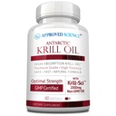 核准的科学磷虾油 -- -- 2000mg南极磷虾油,650mcg Astaxanthin -- -- 260mg EPA,160mg DHA -- -- 60 Softgel -- -- 1个月供应