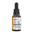 Organix D3 K2 补充品,支持骨骼和免疫健康,使用MCT Oil的生物可用和易吸收公式,用于整体健康,清洁营养混合物,非转基因生物,15 ML,30服务